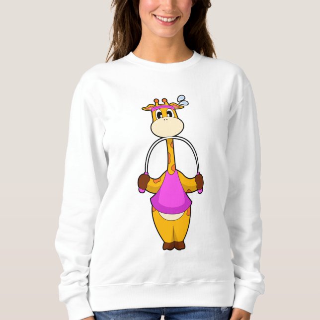 Sweatshirt Corde Fitness Giraffe (Devant)