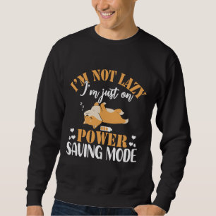 Sweatshirt Corgi Lazy Sleeping Dog  Funny