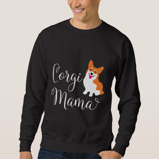 Sweatshirt Corgi Mama 130 (Devant)