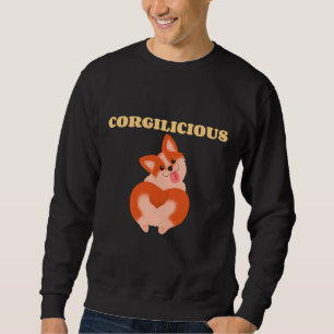 Sweatshirt Corgilicious Cute Corgi Pour Chien 210