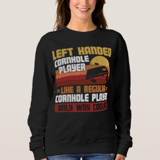 Sweatshirt Cornhole Pour Joueur Gauche Main