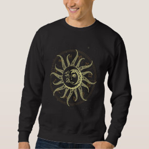 Sweatshirt Corps céleste Lune Solaire Signes zodiaques Astrol