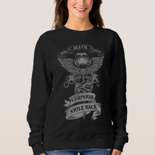 Sweatshirt Corpsman Smile Back 8404 For Corpsman Veteran
