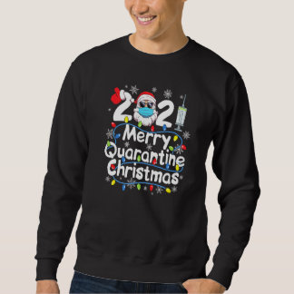 Sweatshirt Correspondance famille Noël Pyjama Joyeux Quaranta