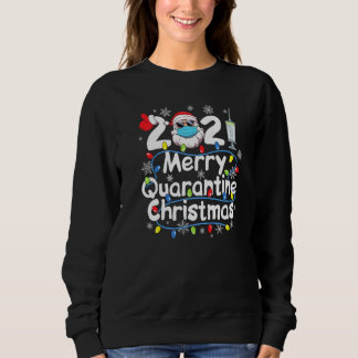 Sweatshirt Correspondance famille Noël Pyjama Joyeux Quaranta