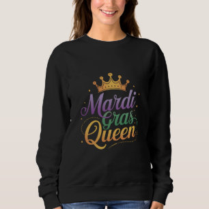 Sweatshirt Cortège de la Reine de Mardi Gras Costume Party