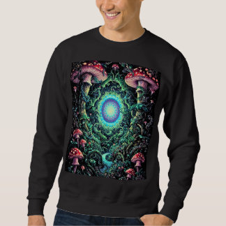 Sweatshirt Cosmic Forest Portal – Journey Beyond the Veil