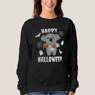 Sweatshirt Costume de chaume Citrouille d'Halloween Koala Hap
