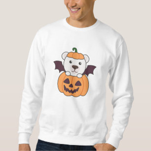 Sweatshirt Costume de chauve-souris Citrouille Halloween Ours