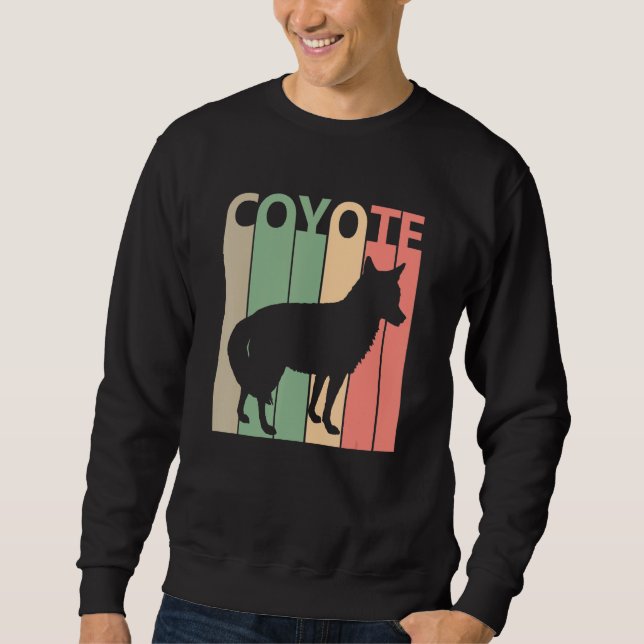 Sweatshirt Costume de coyote drôle (Devant)