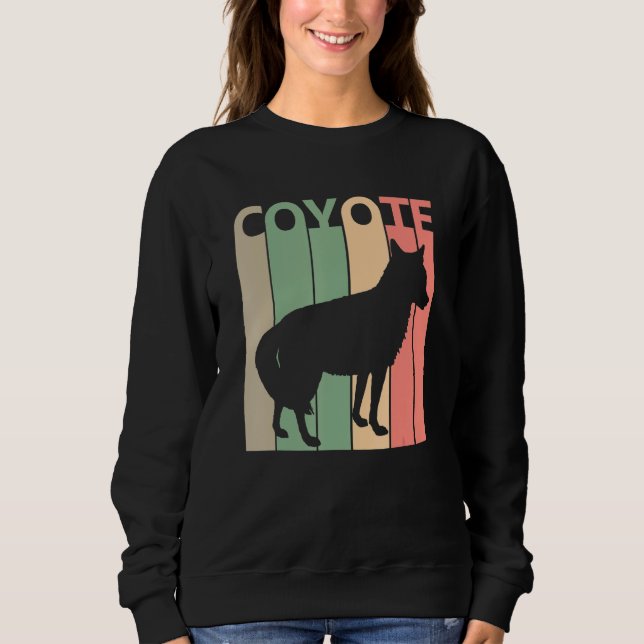 Sweatshirt Costume de coyote drôle (Devant)