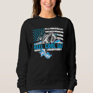 Sweatshirt Costume De Pêche Pour Fête des pères Reel Cool Pap