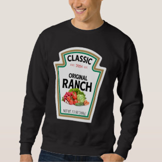 Sweatshirt Costume de Ranch classique 2024 Funny School Outfi