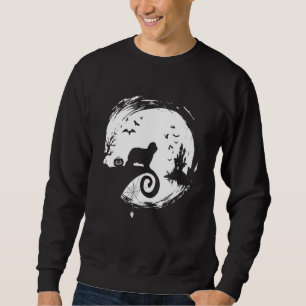 Sweatshirt Costume Halloween Collie Halloween Beardie Moon Si