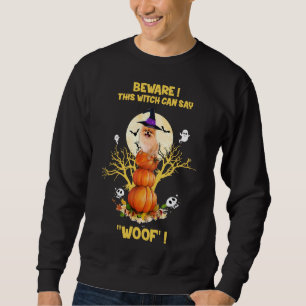 Sweatshirt Costume Halloween Pomeranian Funny