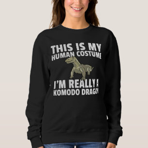 Sweatshirt Costume Komodo Dragon Pour Enfants Komodo Dragon