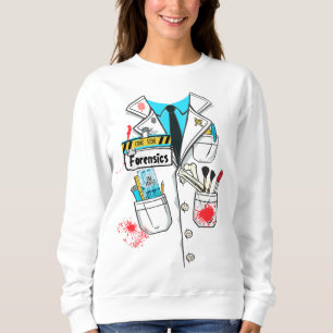 Sweatshirt Costume sur mesure drôle de laboratoire de médecin