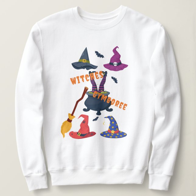 Sweatshirt Costumes d'Halloween, Wiches Déplaisant Gymboree (Design devant)