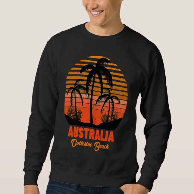 Sweatshirt Cottesloe Beach Australia (Devant)