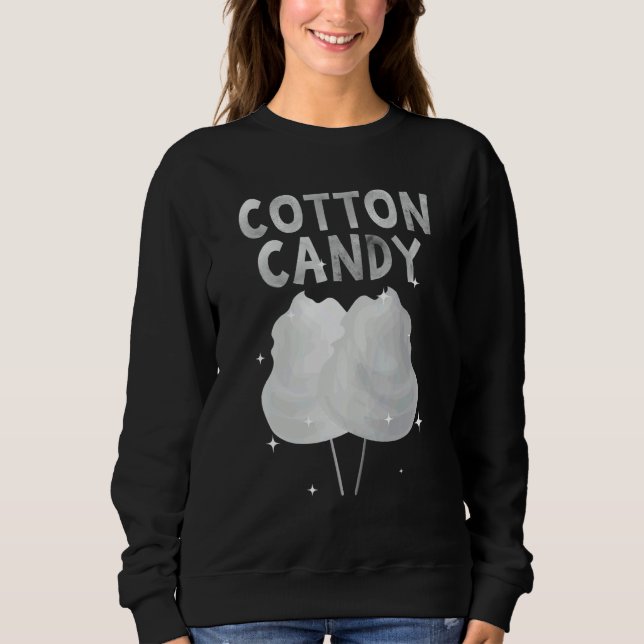 Sweatshirt Cotton Candy For Girls Boys Kids Sugar (Devant)
