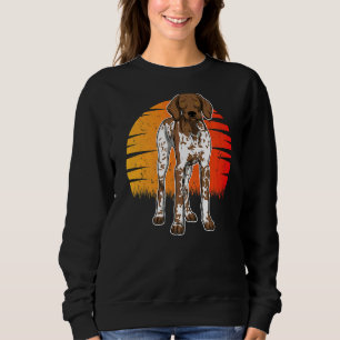Sweatshirt Coucher de soleil Gsp Pointeur Raccourci allemand