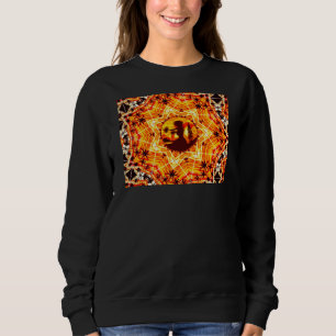 Sweatshirt Coucher de soleil hawaïen Hula Palms