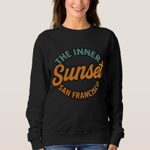 Sweatshirt Coucher de soleil intérieur San Francisco