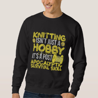 Sweatshirt Coudre coudre couette d'égout femmes Hommes Tricot