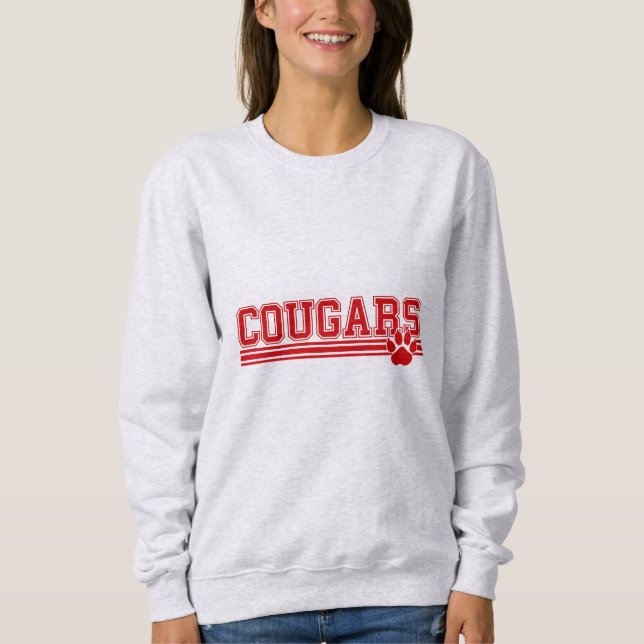 Sweatshirt Cougars femmes (Devant)
