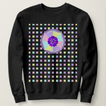 Couleurs pastel & coeurs violets battre