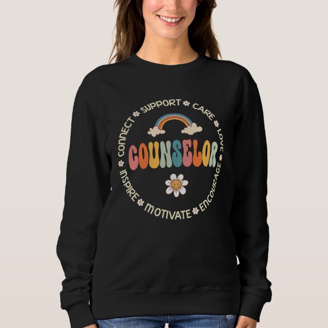 Sweatshirt Counselor Appreciation Week Back to School (Devant)