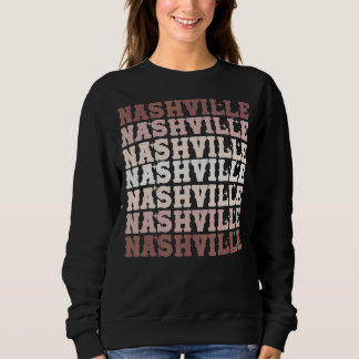 Sweatshirt Country Music Festival Western Cowgirl Yeehaw Nash