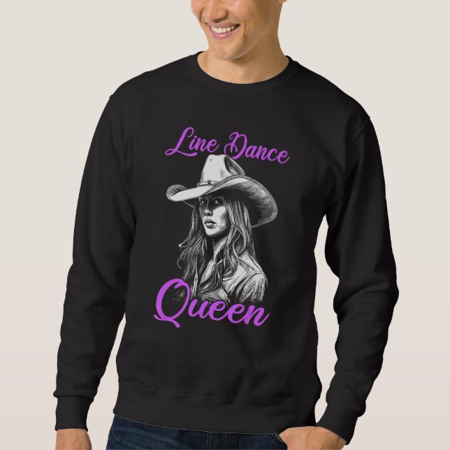 Sweatshirt Country Music Line Dancing Line Dance 2 (Devant)