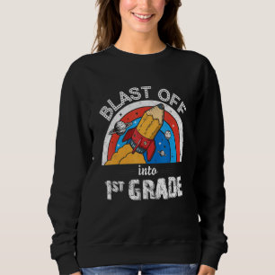 Sweatshirt Coup De Feu En 1Ème Année Rocket Premier Jour De L