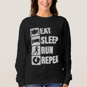 Sweatshirt Coup de sommeil de l'alimentation à travers le pay