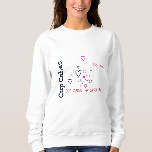 Sweatshirt Coupe Cake Dames basic sweater (Devant)
