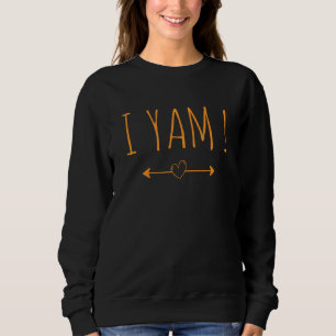 Sweatshirt Couples De Thanksgiving Elle Est Ma Pomme De Terre