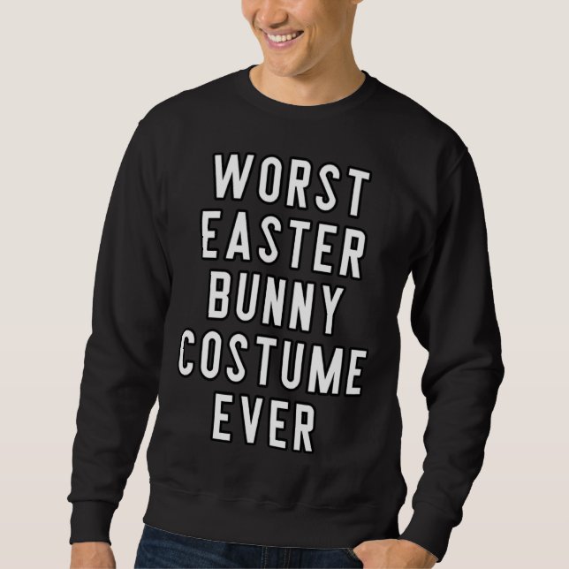 Sweatshirt Couples Halloween Costume Worst Easter Bunny Costu (Devant)