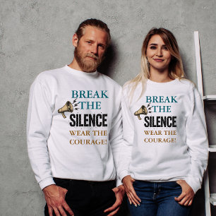 Sweatshirt Courage Briser le Silence