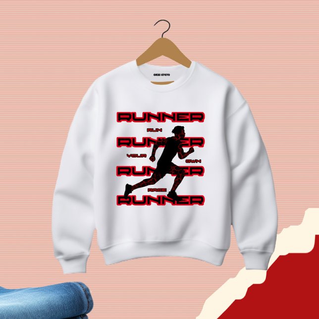 Sweatshirt Coureur (Créateur téléchargé)