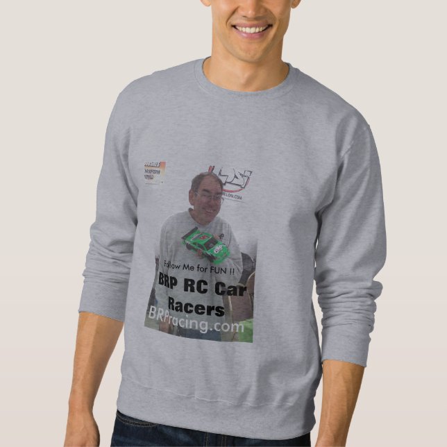 Sweatshirt Coureurs de voiture de BRP RC (Devant)