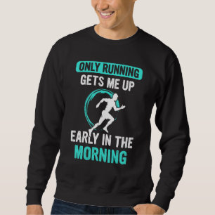 Sweatshirt Courir M'Amène À La Moitié Du Marathon Fitness Run