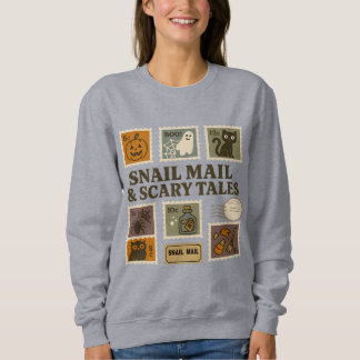 Sweatshirt Courrier et histoires d'horreur Chemise d'Hallowee