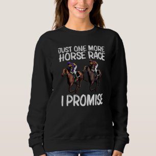 Sweatshirt Course cool De Cheval Pour Hommes Femmes Course De