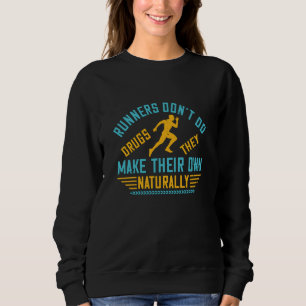 Sweatshirt Course - Les coureurs fabriquent leurs propres mé