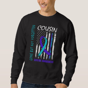 Sweatshirt Cousin de la sensibilisation au suicide oublié mai