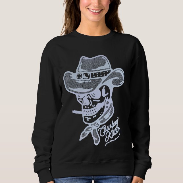 Sweatshirt Cowboy Killer Western Graphic (Devant)