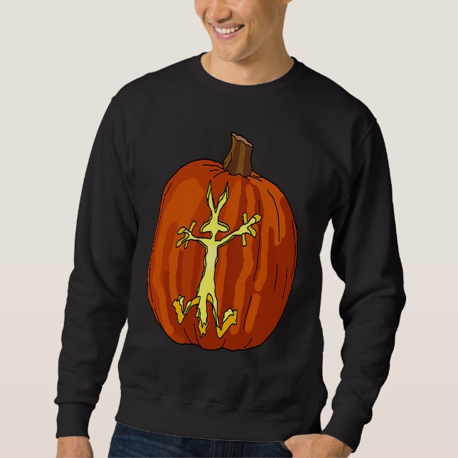 Sweatshirt Coyote Pumkin (Devant)