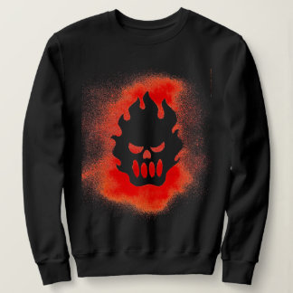 Sweatshirt Crâne de flamme