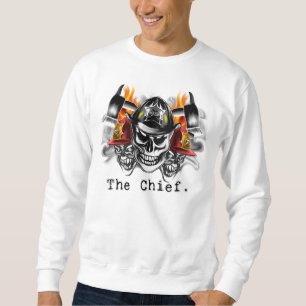 Sweatshirt Crânes de sapeur-pompier : Le chef